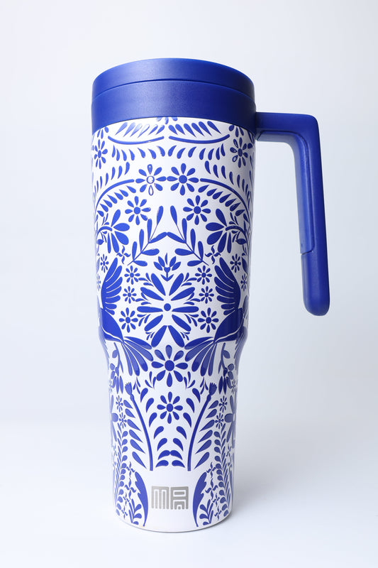Azul Bordado