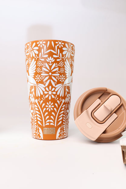 Tazita de Barro - Bordado