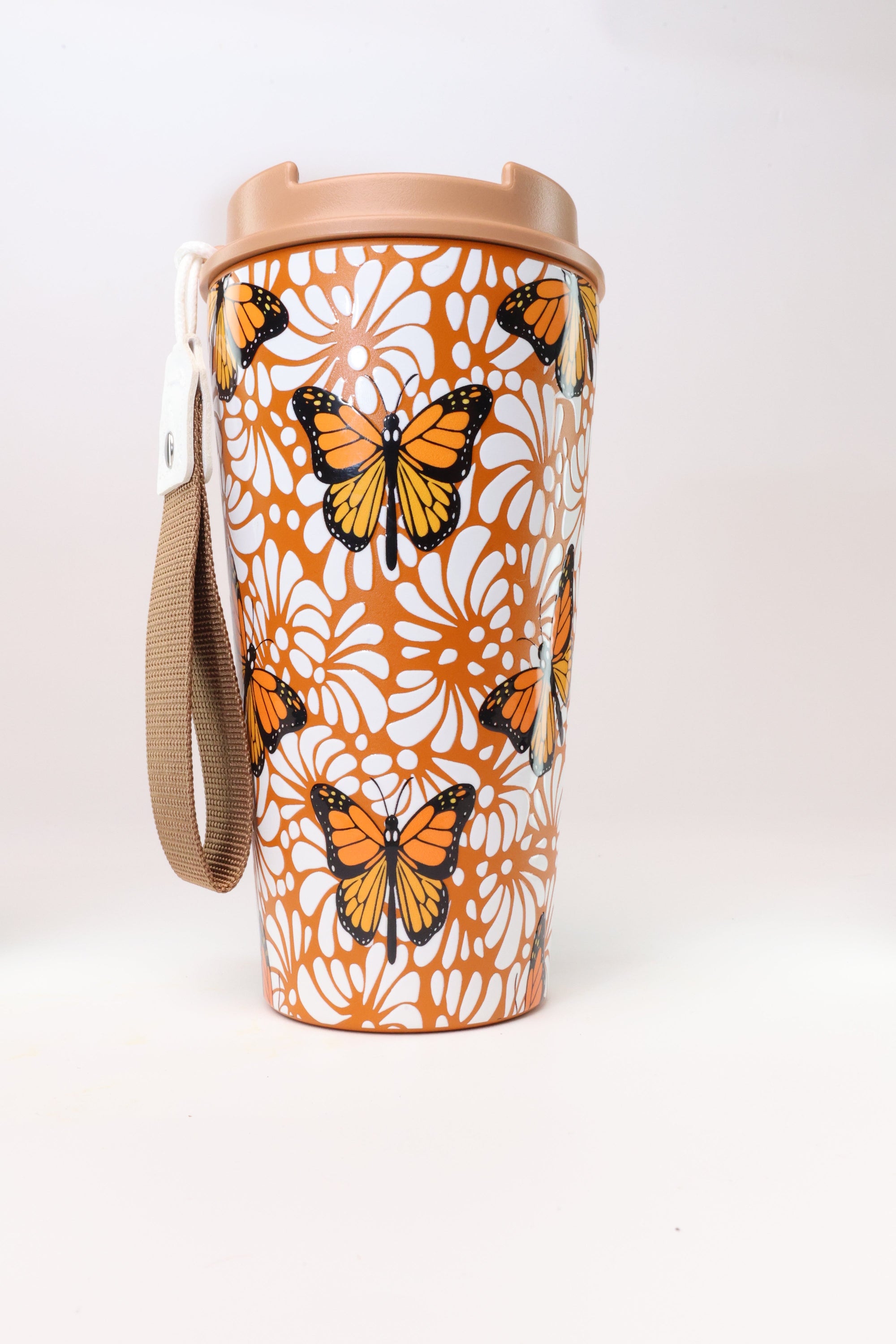 Tazita de Barro - Mariposa