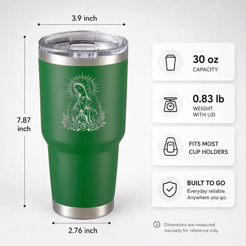 Virgencita 30oz Tumbler